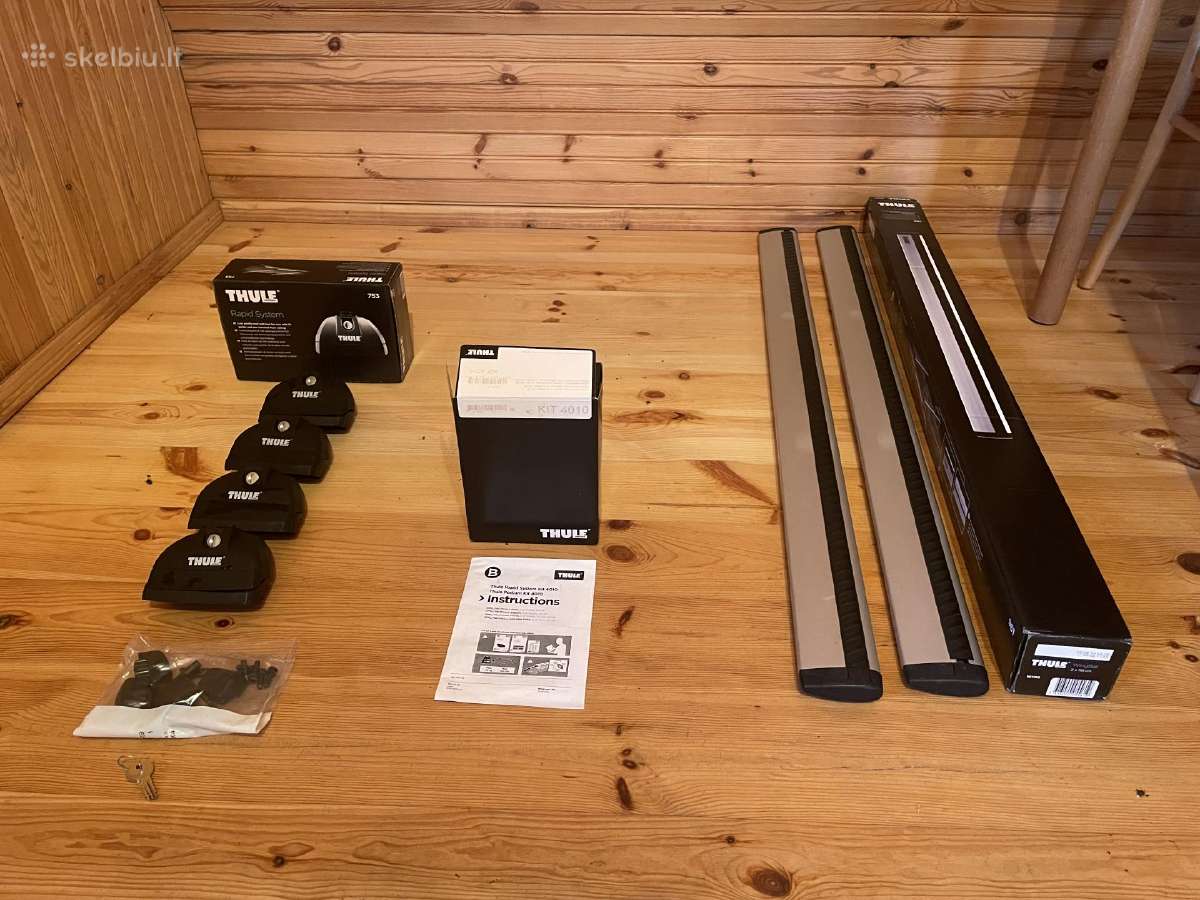 Thule komplektas 753+4010+961 Opel automobilams - nuotraukos Nr. 4