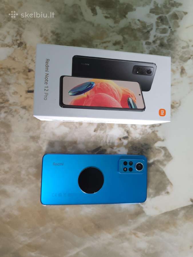 Xiomi redmi note 12 pro 8/256gb - nuotraukos Nr. 3