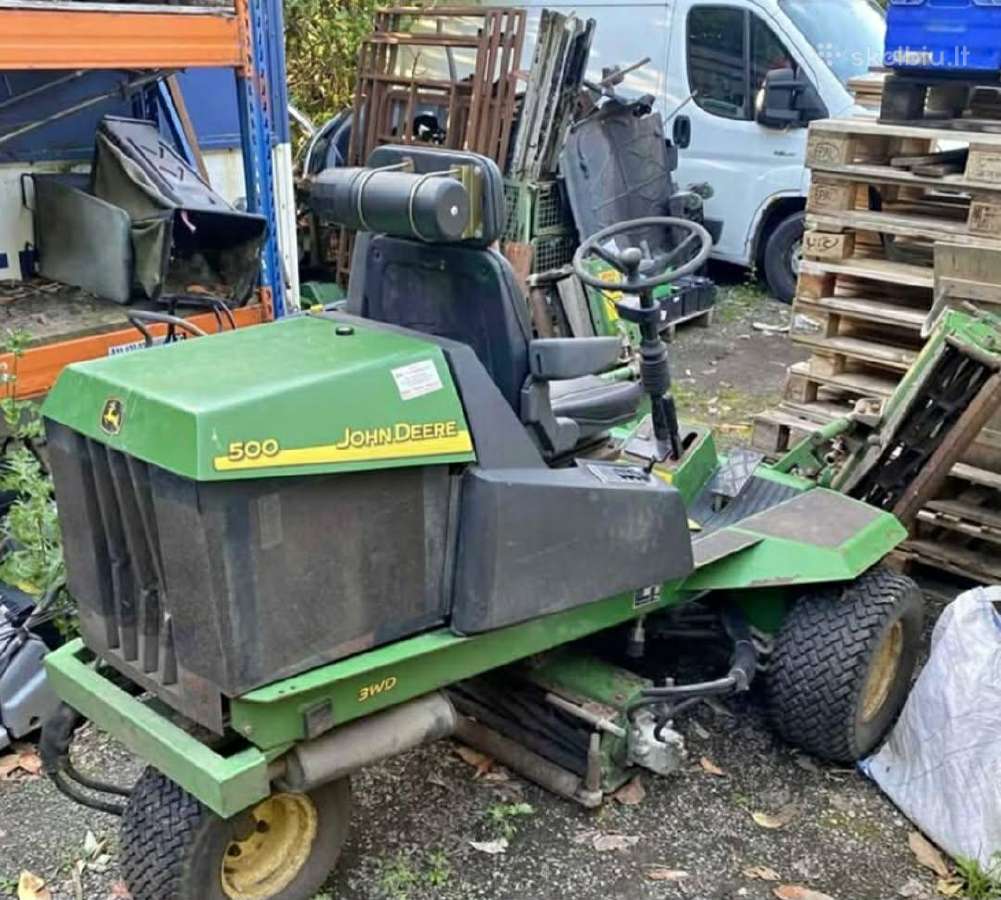 Žoliapjovė traktoriukas Jonh deere - nuotraukos Nr. 3