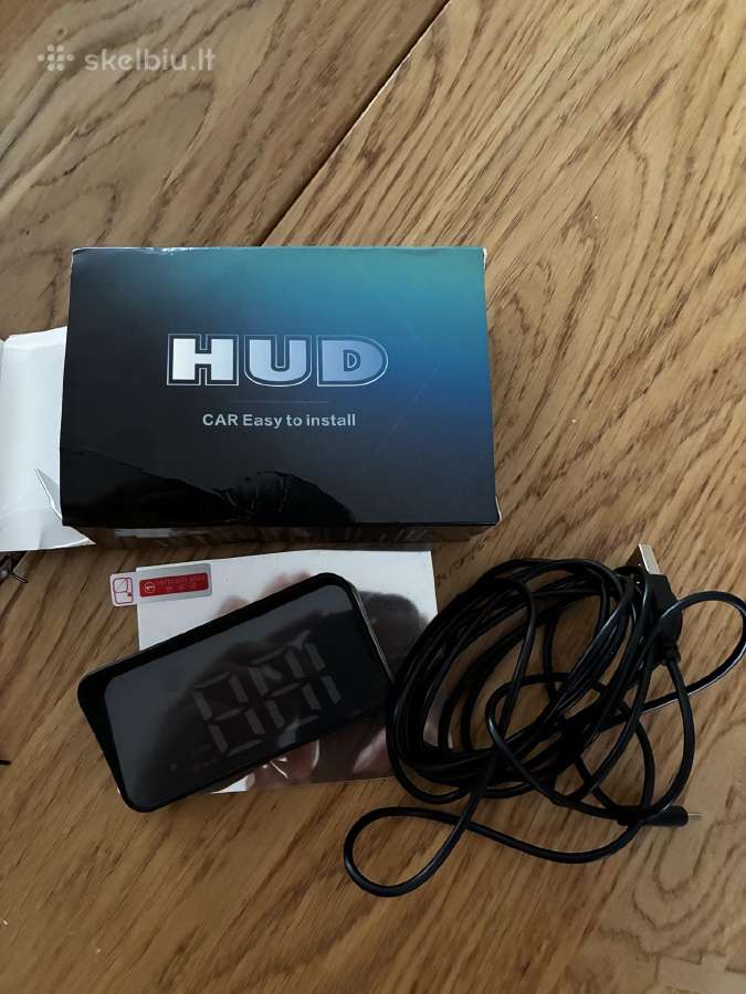 Universalus GPS Hud greičio ekranas automobiliui