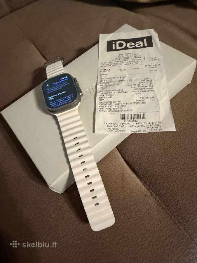 Apple Watch Ultra 2 ( White Ocean)