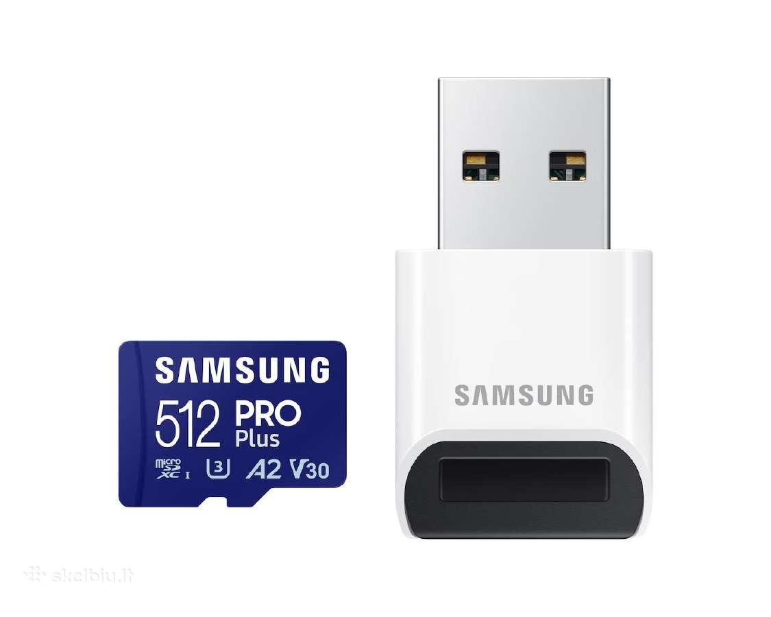 Samsung Pro Plus 512gb microsdxc (MB-md512sb/ww) - nuotraukos Nr. 3