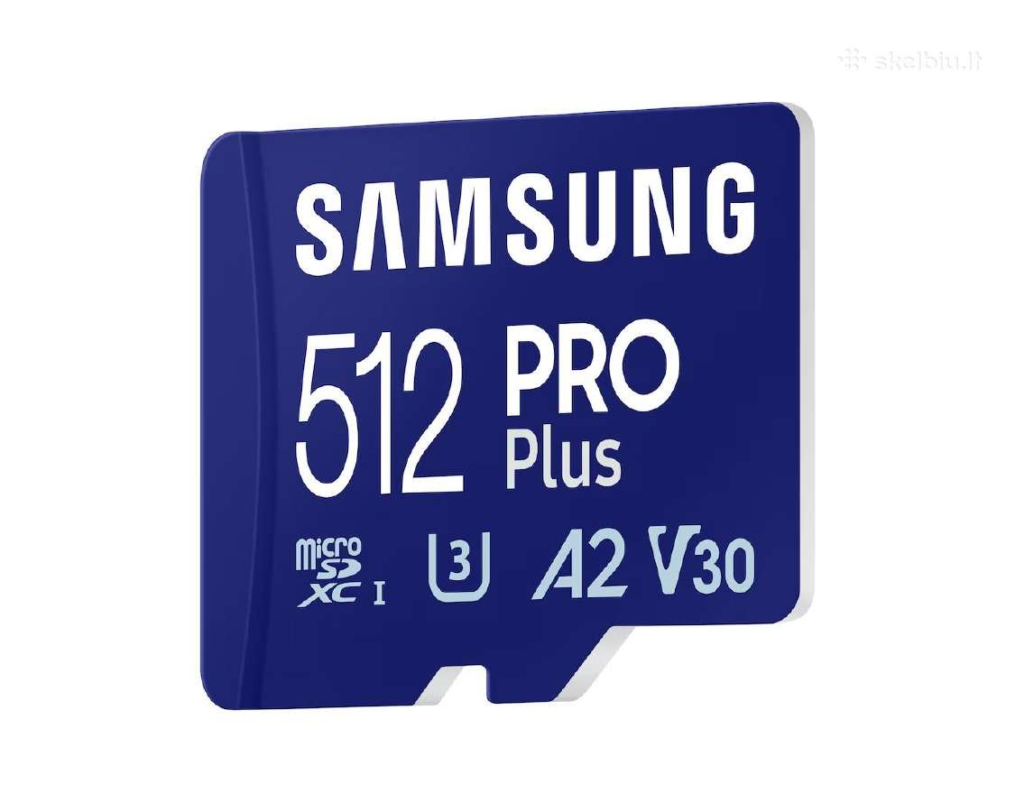 Samsung Pro Plus 512gb microsdxc (MB-md512sb/ww) - nuotraukos Nr. 4