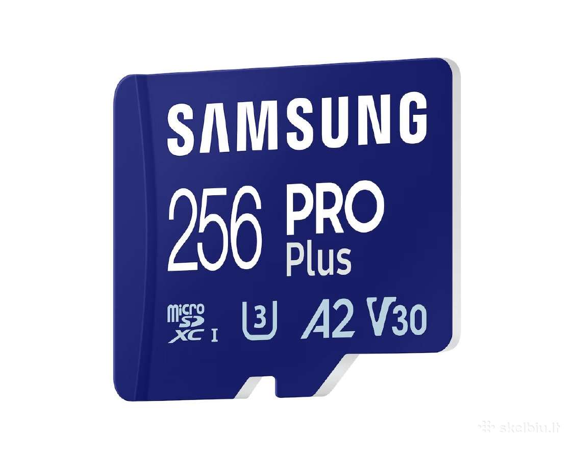 Samsung Pro Plus 256gb microsdxc (MB-md256sb/ww) - nuotraukos Nr. 3