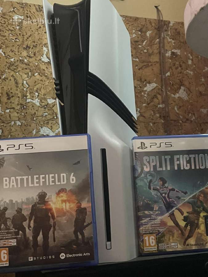 Ps5pro 2tb 2pultai Diskasukiu - nuotraukos Nr. 2