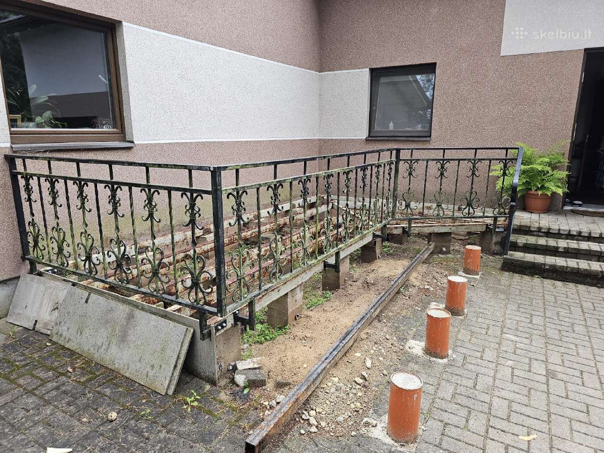 Cinkuota metalinė tvorelė (~7,5m ) - nuotraukos Nr. 3