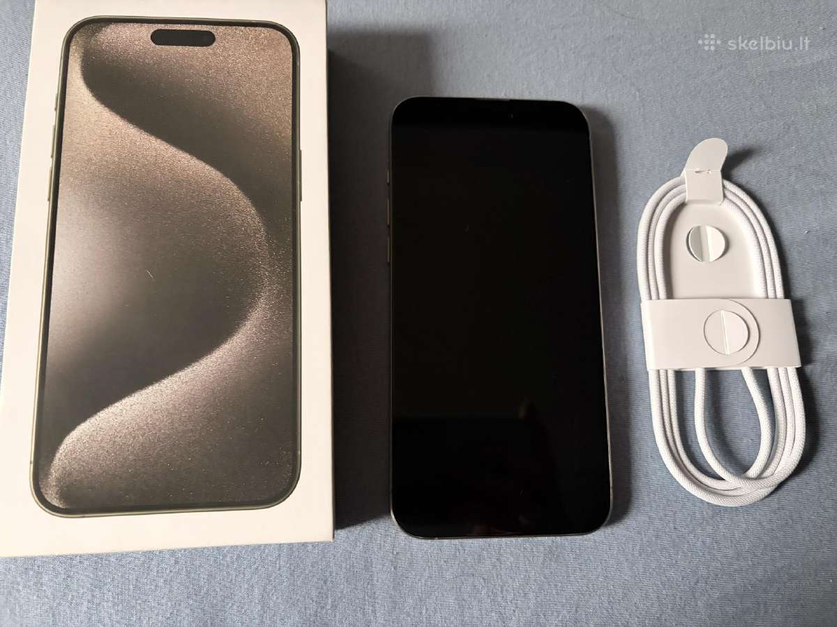 Parduodamas iPhone 15 Pro Max