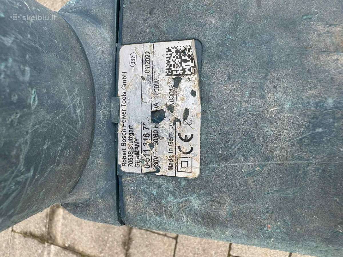 Atskėlimo plaktukas Bosch Gsh 11e - nuotraukos Nr. 6