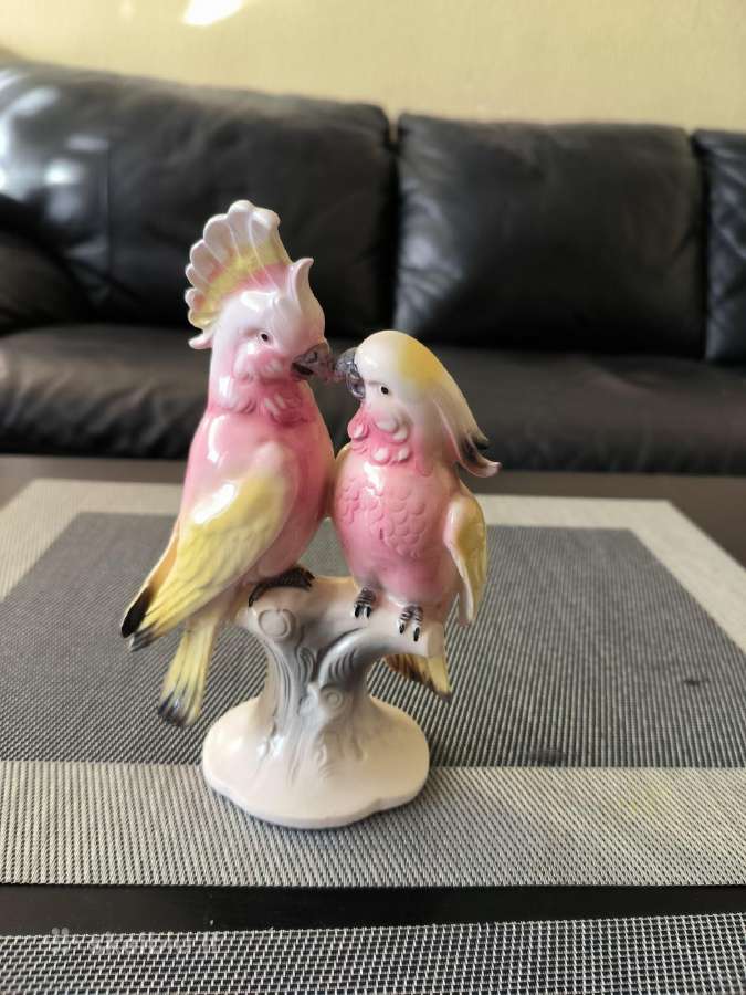Statulele '' 2 papugeles'' - nuotraukos Nr. 2