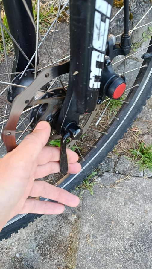 Naudotą dviratį su dvigubais ratlankiais