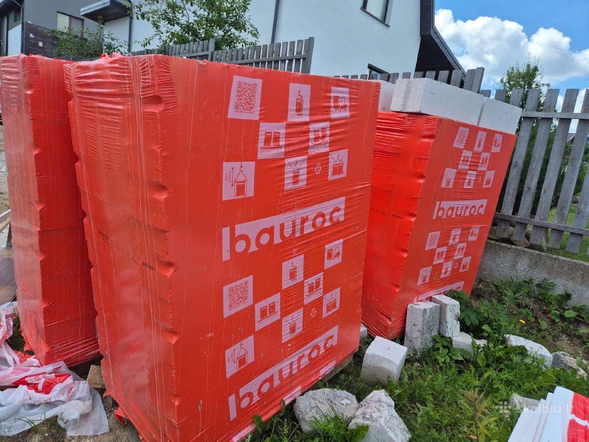 Dujų silikatiniai blokeliai