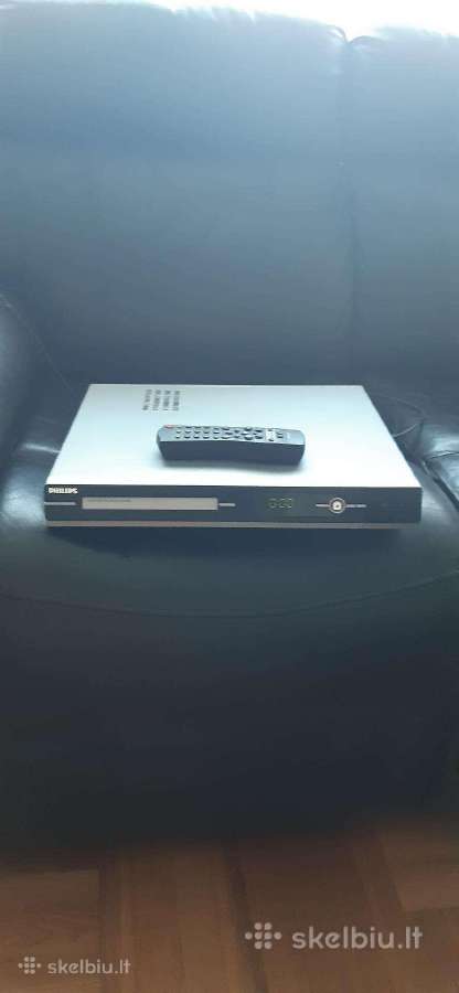 Dvd grotuvą Philips ir videomagnetofoną Hitachi