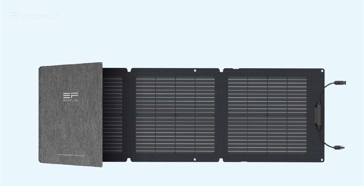 Perku Ecoflow saulės panele 100-110w