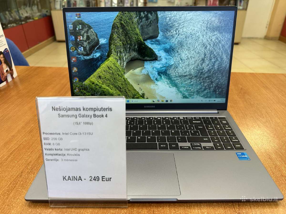 Samsung Galaxy Book 4 256gb 8gb I3-1315u Intel Uhd
