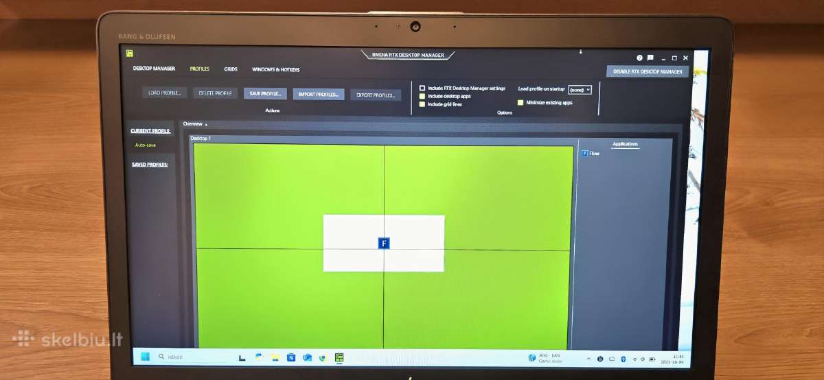 Nešiojamas kompiuteris I7 Nvidia SSD naujas 16gb. - nuotraukos Nr. 13