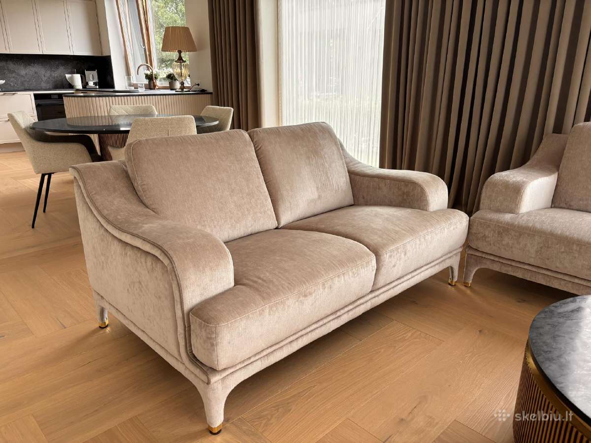 Nauja Kler dvivietė sofa Traviata