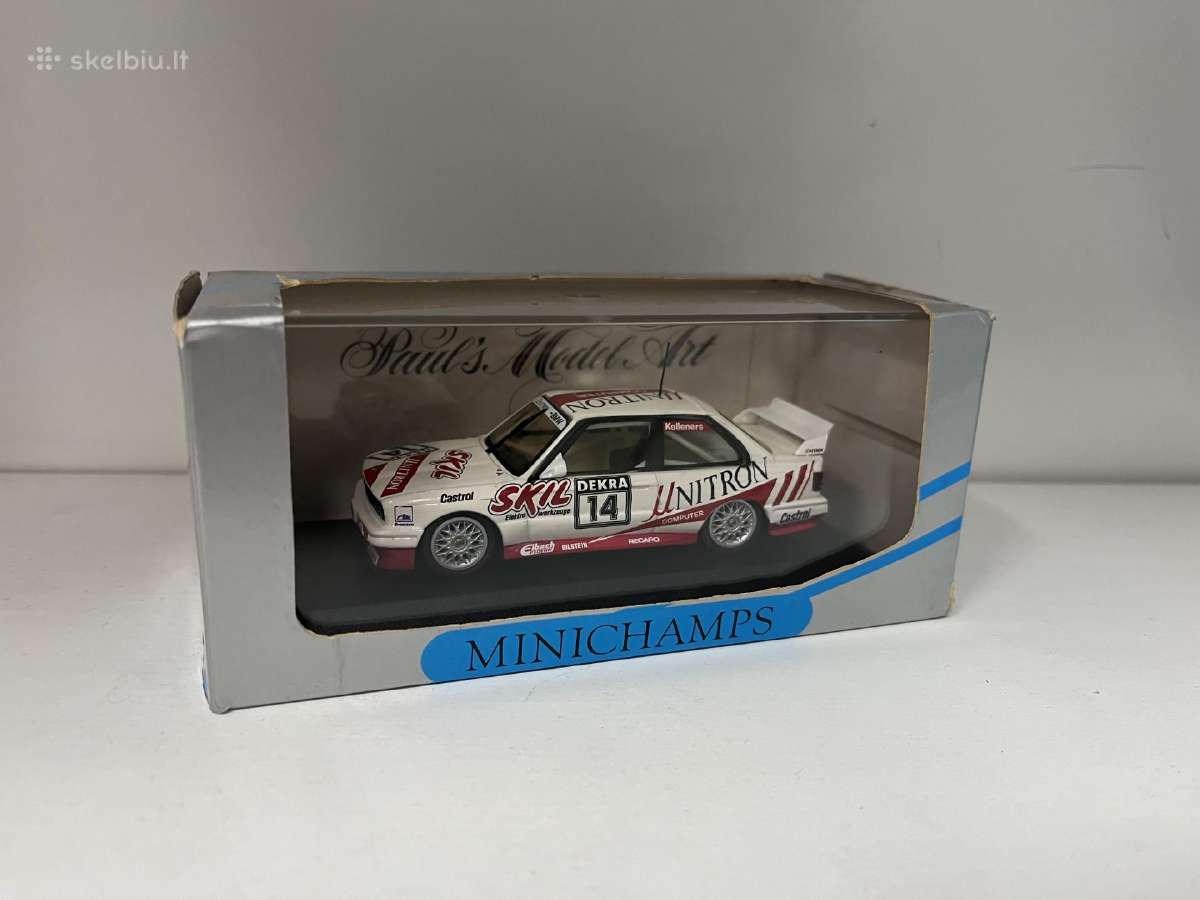 Kolekciniai modeliukai-bmw e30