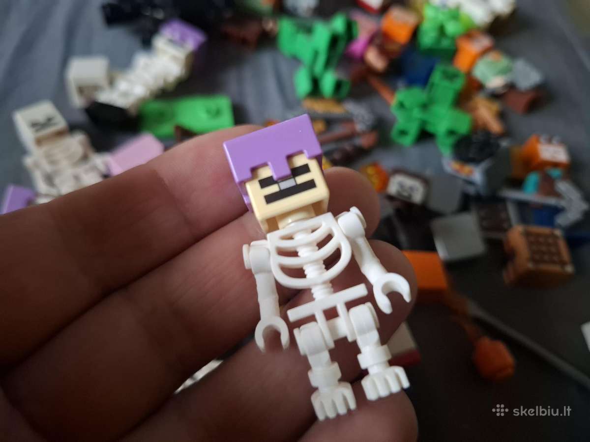 Lego minecraft žmogeliukų ir aksesuarų mix - nuotraukos Nr. 3