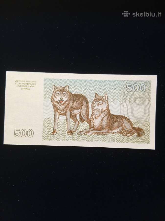 Lietuva 1993 500 talonai