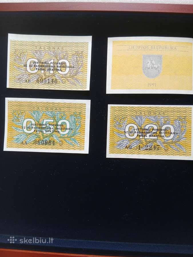 Lietuva 1991 talonai