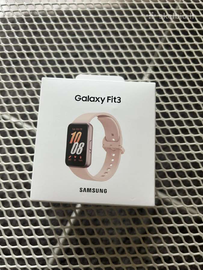 Galaxy Fit3 išmanioji apyrankė rožinė