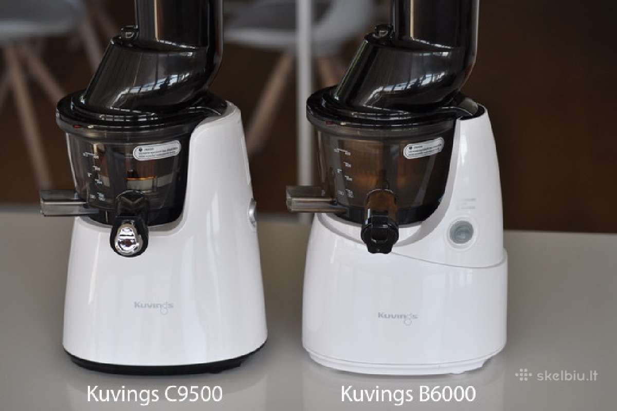 Kuvings Lėtaeigė Sulčiaspaudė B8200gm nauja - nuotraukos Nr. 7
