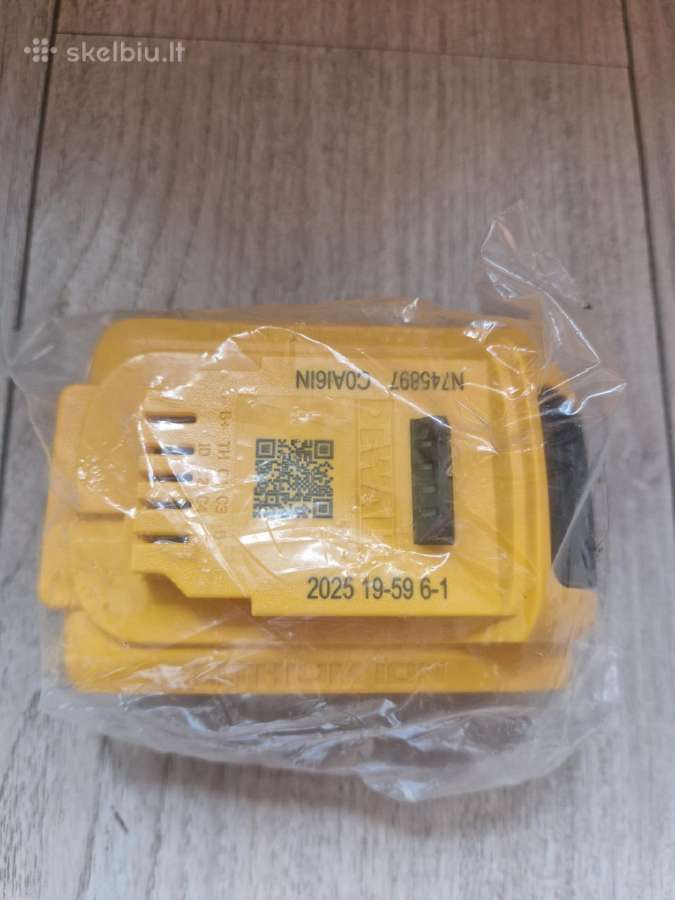 Dewalt baterija - nuotraukos Nr. 2