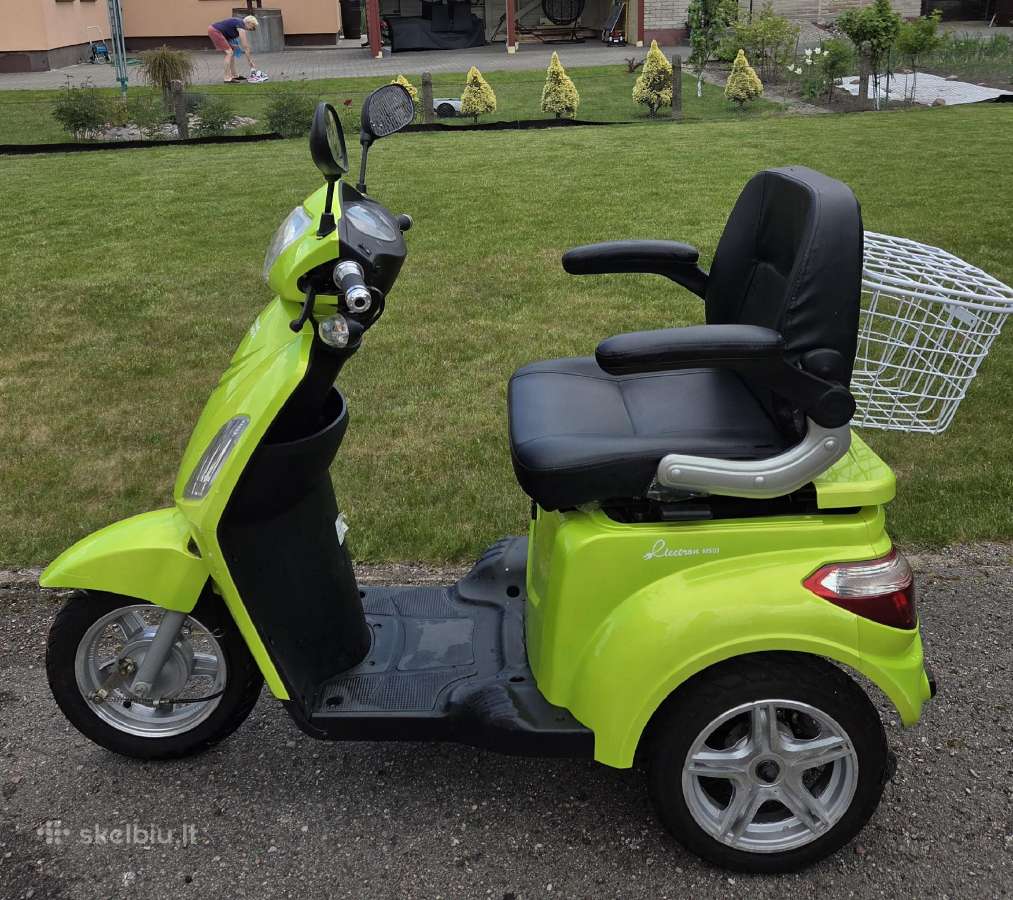 Elektrinis senjoru motociklas - nuotraukos Nr. 3