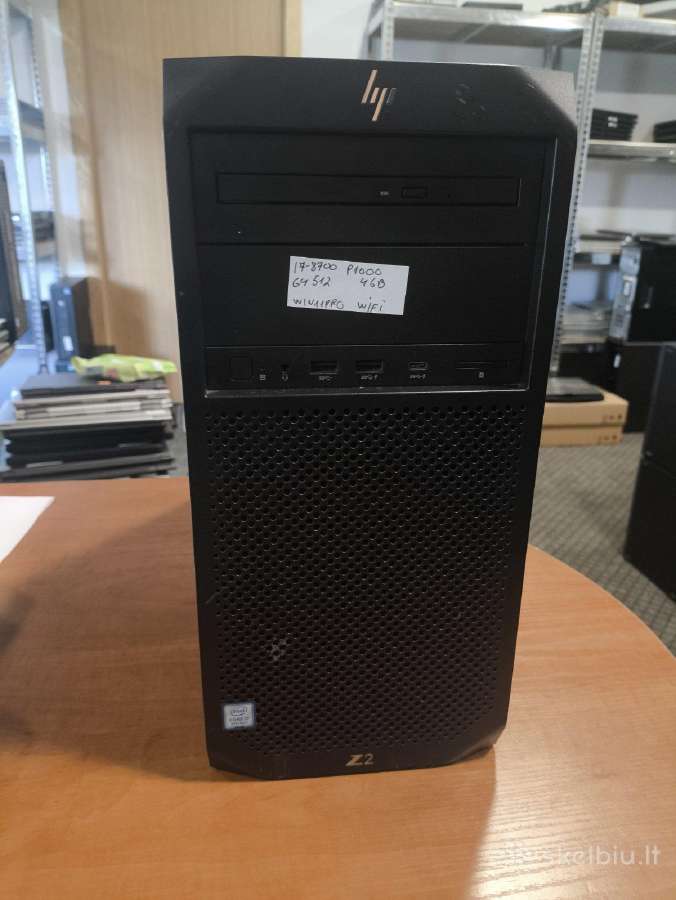 Workstations Z2 G4 i7-8700 64gb 512gb P1000 4gb