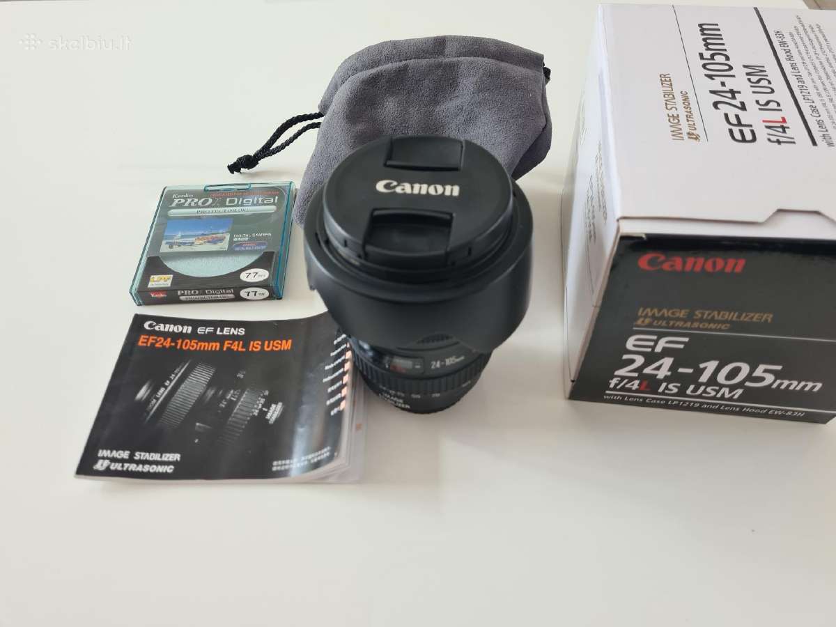 Canon objektyvas Ef 24-105mm - nuotraukos Nr. 3