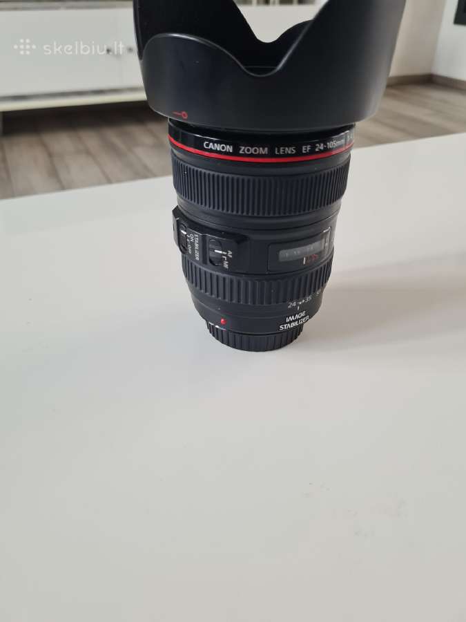 Canon objektyvas Ef 24-105mm - nuotraukos Nr. 4