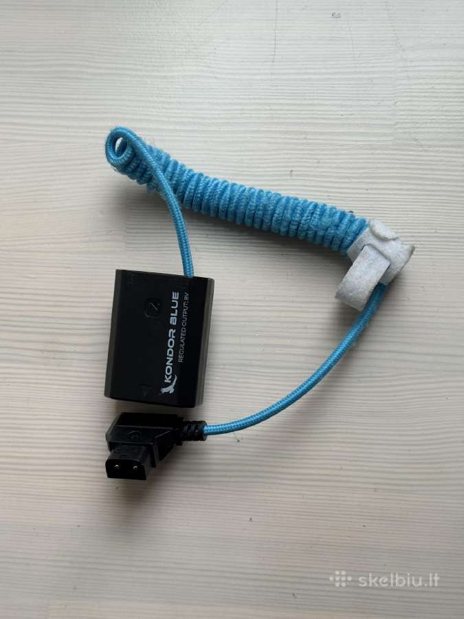 Kondor Blue D-tap į Sony Np-fz100 dummy battery ka