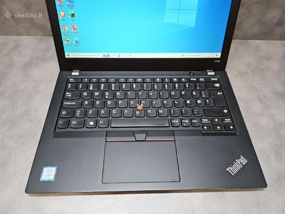 Lenovo Thinkpad X280/13,3"HD/i3-8130u/8ram/256ssd - nuotraukos Nr. 2