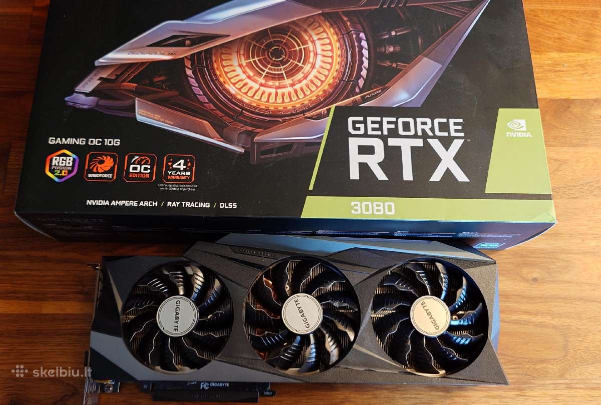 Gigabyte 3080 Geforce Rtx Windforce Oc Edition 10g