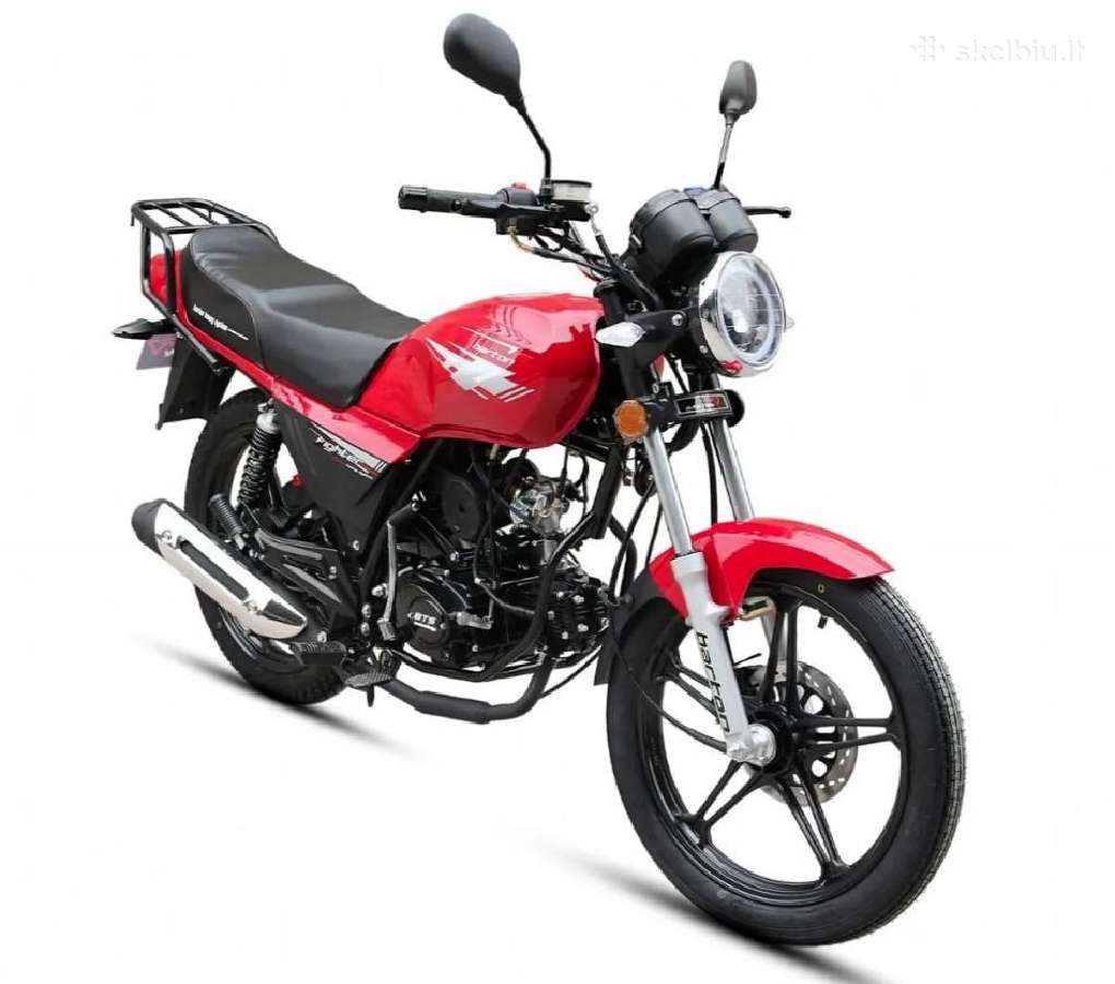 Benzininis mopedas Fighter 48cc - nuotraukos Nr. 2