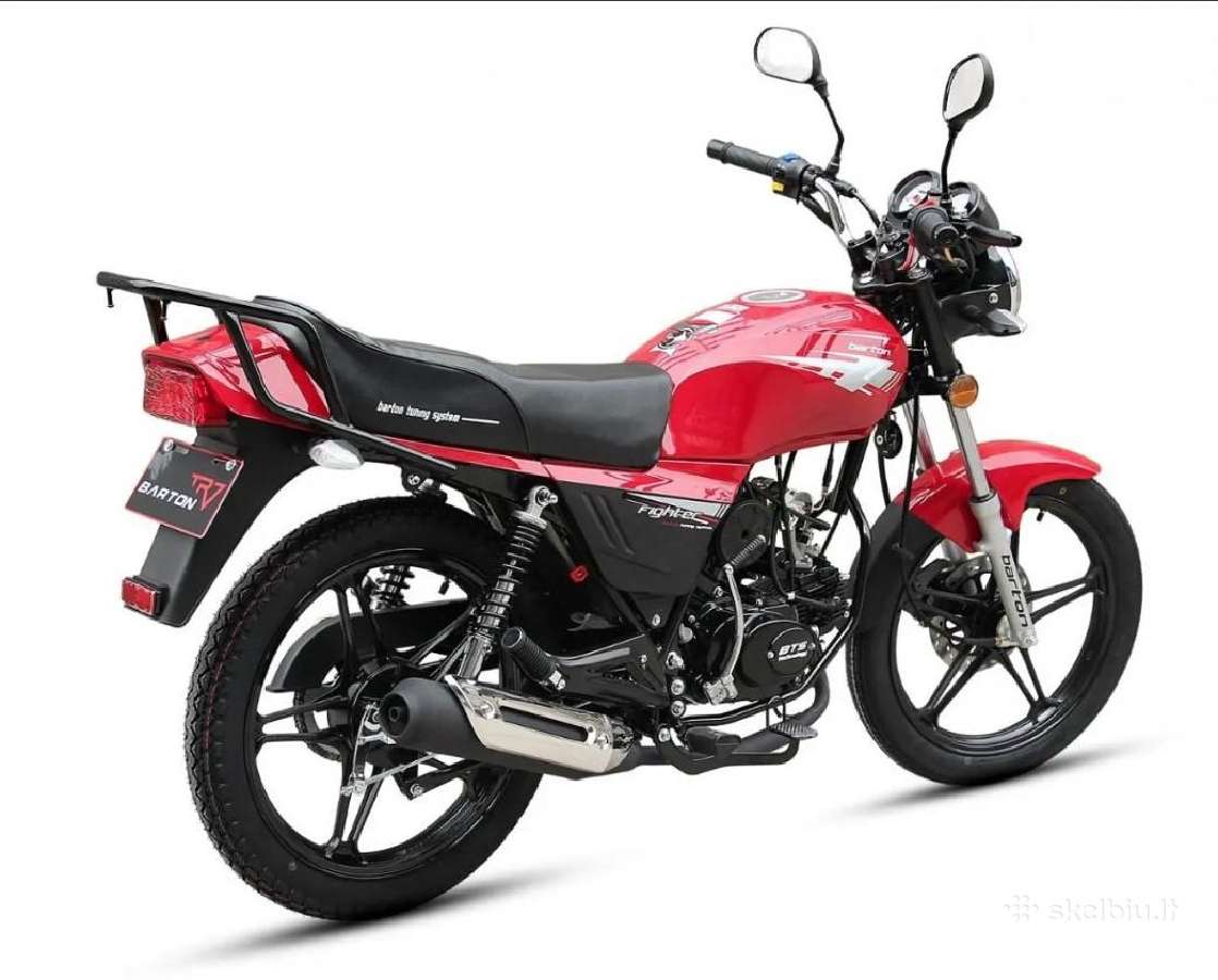 Benzininis mopedas Fighter 48cc - nuotraukos Nr. 3
