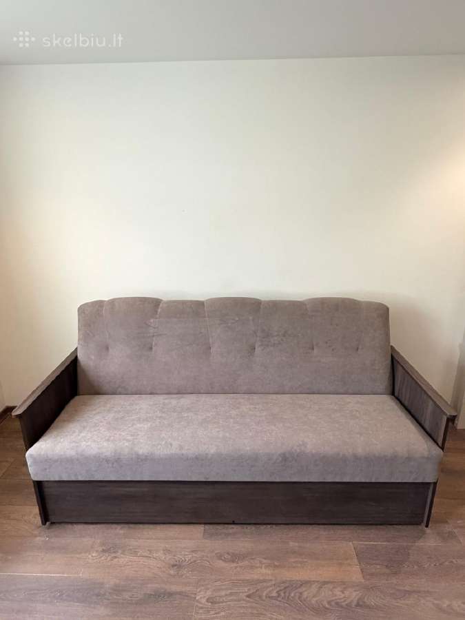 Lietuviška sofa-lova "atl-1" su patalyės dėže