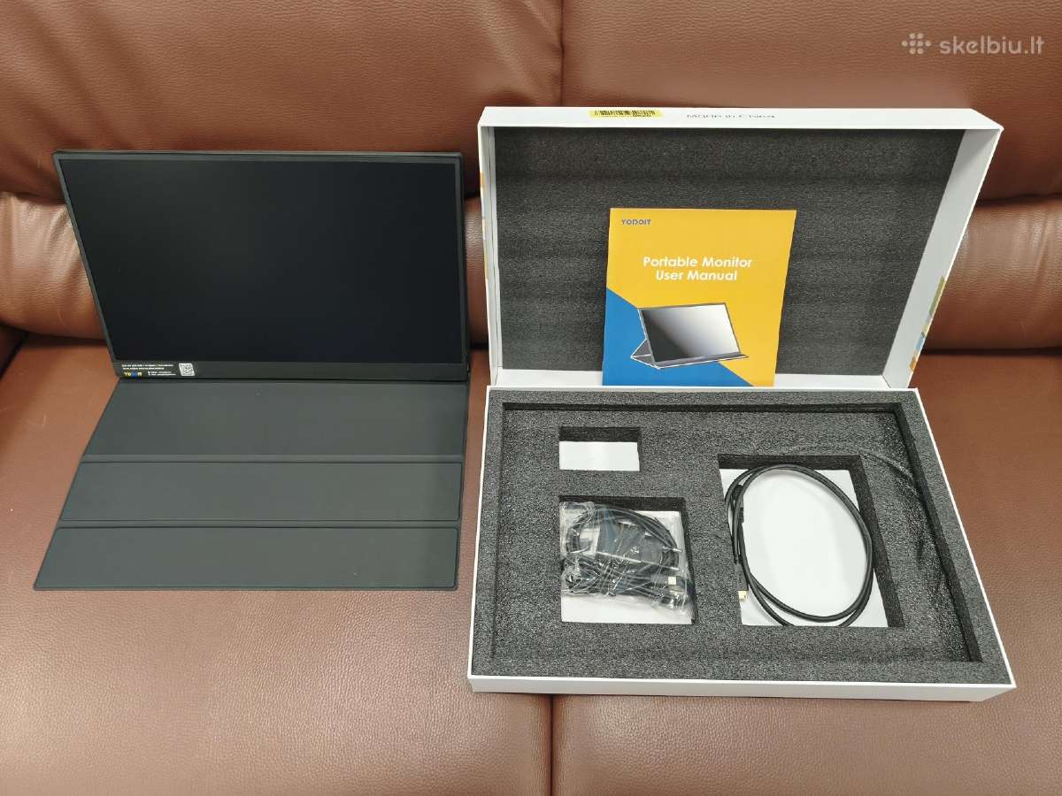 Yodoit 17.3" Full HD Ips nešiojamas monitorius - nuotraukos Nr. 4