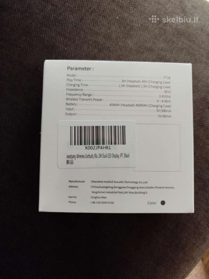 Jesebang Yt18 True wireless ausines - nuotraukos Nr. 2