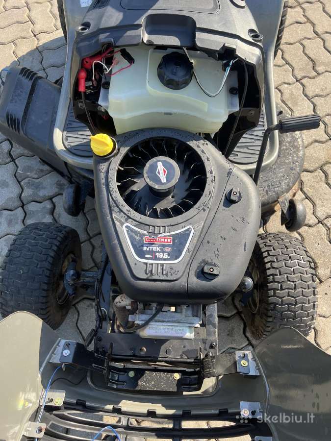 Parduodamas sodo traktoriukas Crafstam 19,5 Hp - nuotraukos Nr. 3