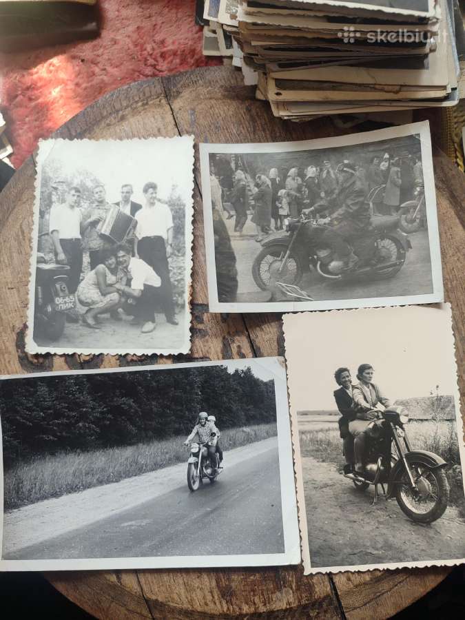 Senos foto motociklai