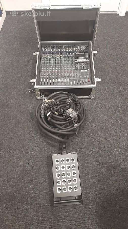 Parduodu Yamaha Emx5016cf, flightcase, Magistrale