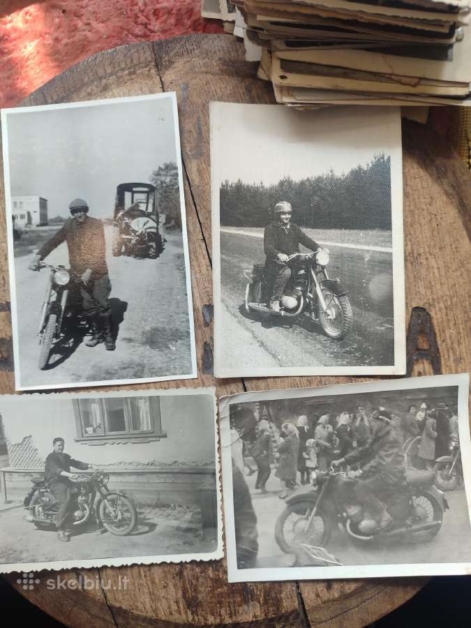 Senos foto motociklai - nuotraukos Nr. 2