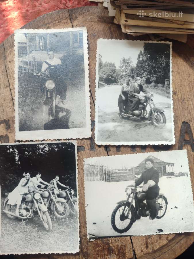Senos foto motociklai - nuotraukos Nr. 3