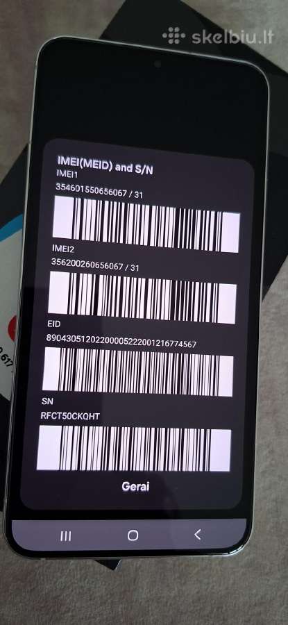 Samsung Galaxy S22 Plus - nuotraukos Nr. 6