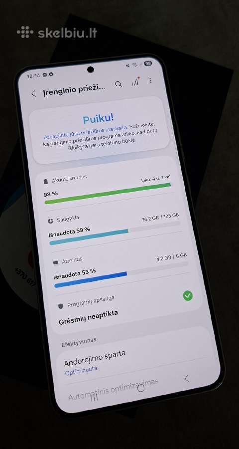 Samsung Galaxy S22 Plus - nuotraukos Nr. 7