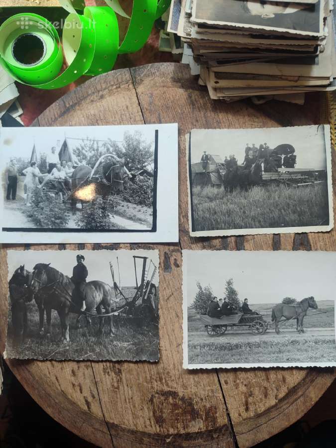 Senos foto su arkliukais ir jų darbu - nuotraukos Nr. 3