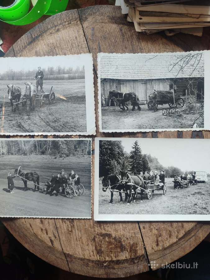 Senos foto su arkliukais ir jų darbu - nuotraukos Nr. 5