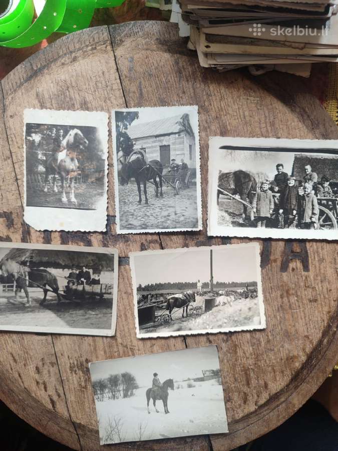 Senos foto su arkliukais ir jų darbu - nuotraukos Nr. 10