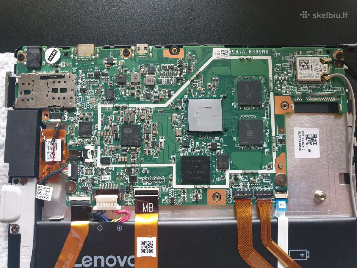 Lenovo Miix 320-10icr su sudegusia MB - nuotraukos Nr. 3